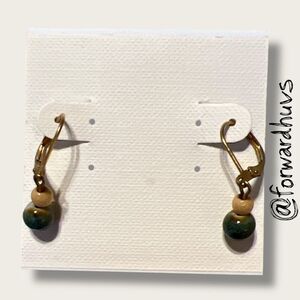 Bundle Sale 3 for $15 | Hand Crafted Mixed Media Bead Earrings on Latch-back Hoo